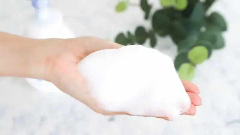てのひらの泡